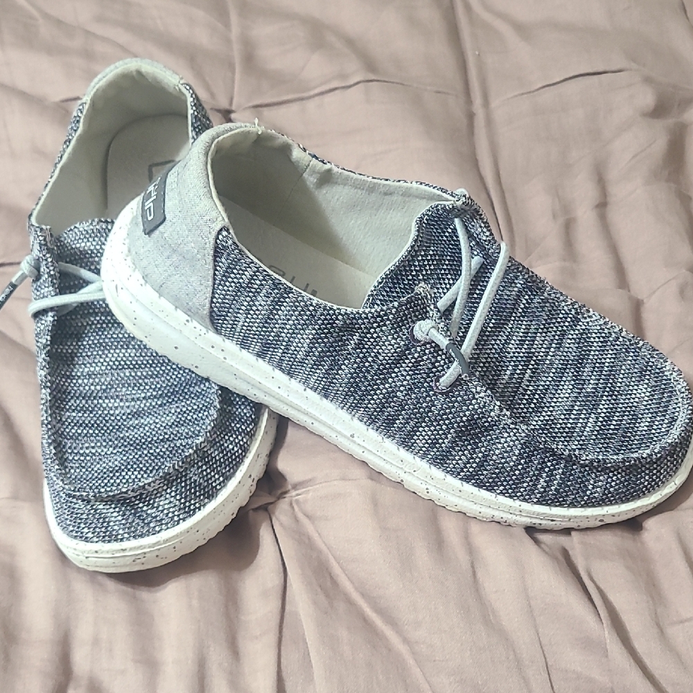 Hey Dude Wendy Sox Slip-Ons Lightweight Comfort